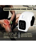 KLEN GI Heated Knee Massager for Joint Pain Relief with Red Light & Vibration, Rechargeable Physiotherapy Machine.