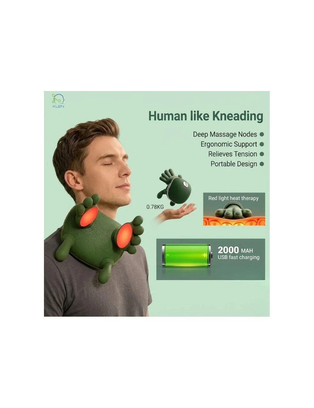 Shoulder and Neck Massager for Pain Relief with Heat Therapy, Physiotherapy Machine for Muscle Relaxation and Stress Relief