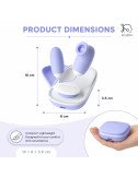 Ladies Body Massage Machine Portable Wireless Handheld Device with USB Charging for Personal Comfort and Everyday Wellness