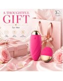 Relaxation Massager Mini Portable Handheld Wireless Stress Relief & Personal Care Device with 10 Vibration Modes for Women