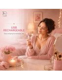 Women Massager Machine for Personal Care Electric Handheld Rechargeable Wireless Portable Wellness Device for Relaxation