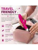 KLEN Personal Lady Body Massager Machine Stress Relief Handheld Waterproof Wireless Vibrating Massage Device for Self-Care