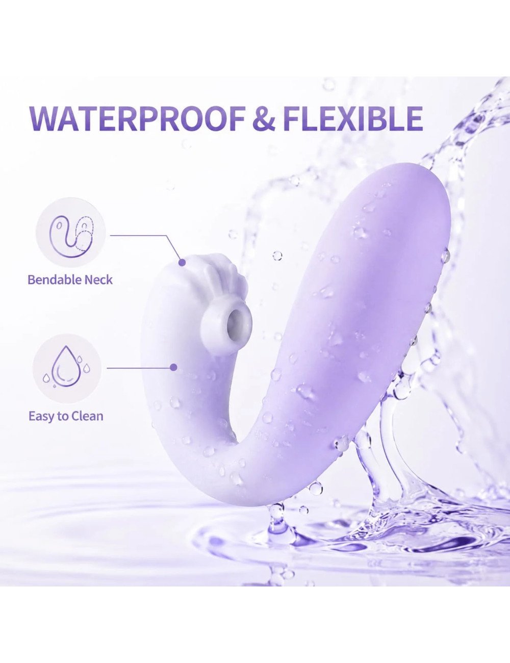 KLEN Personal Massager Machine For Women Body Handheld Vibrating Device For Stress Relief, Self Care With App Control