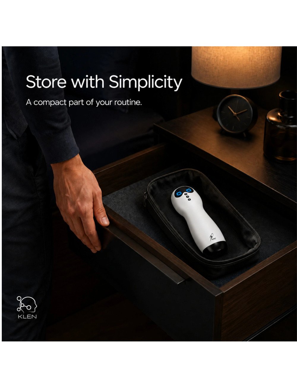 Men Body Massager Portable Electric Rechargeable Handheld Device for Comfort Massage, Deep Muscle Relaxation & Everyday Use