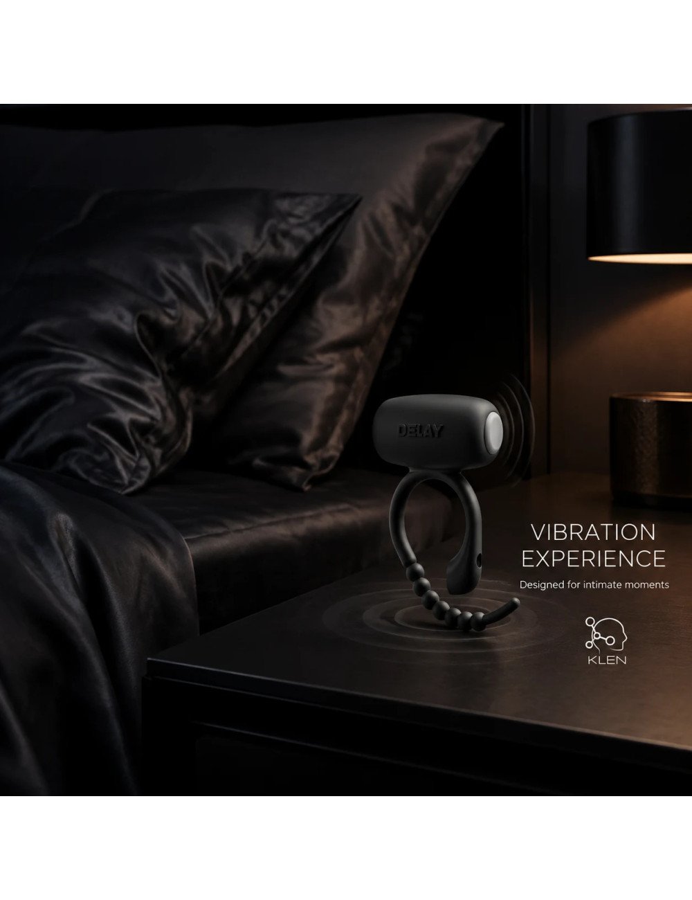 Massage Machine Vibration for Men Waterproof Portable Body Massager, Rechargeable Handheld Personal Care Tool with Flexible Ring
