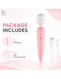 Massage Vibration Machine for Women – Rechargeable Personal Massager with 10 Modes, Portable Self-Care & Stress Relief Tool