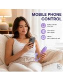 Women Body Relaxation Massager, Remote Control & App Operated, 10 Speed Modes, USB Rechargeable Portable Massage Machine