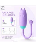 Women Body Relaxation Massager, Remote Control & App Operated Vibrator 10 Speed Modes USB Rechargeable Portable Massage Machine