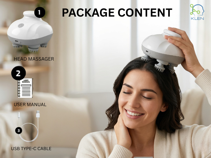 Rechargeable Head Massager