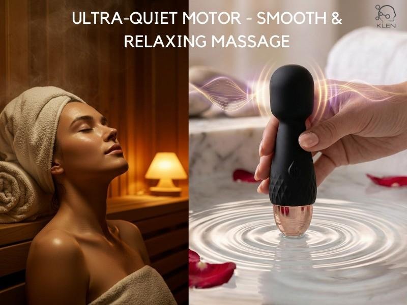 quiet personal massager for women with low noise performance