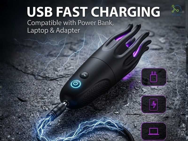 Electric pulse stimulation device for men with modern design