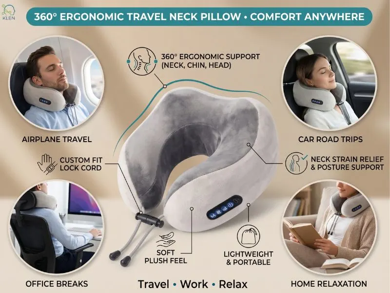 neck pillow for neck pain sleeping