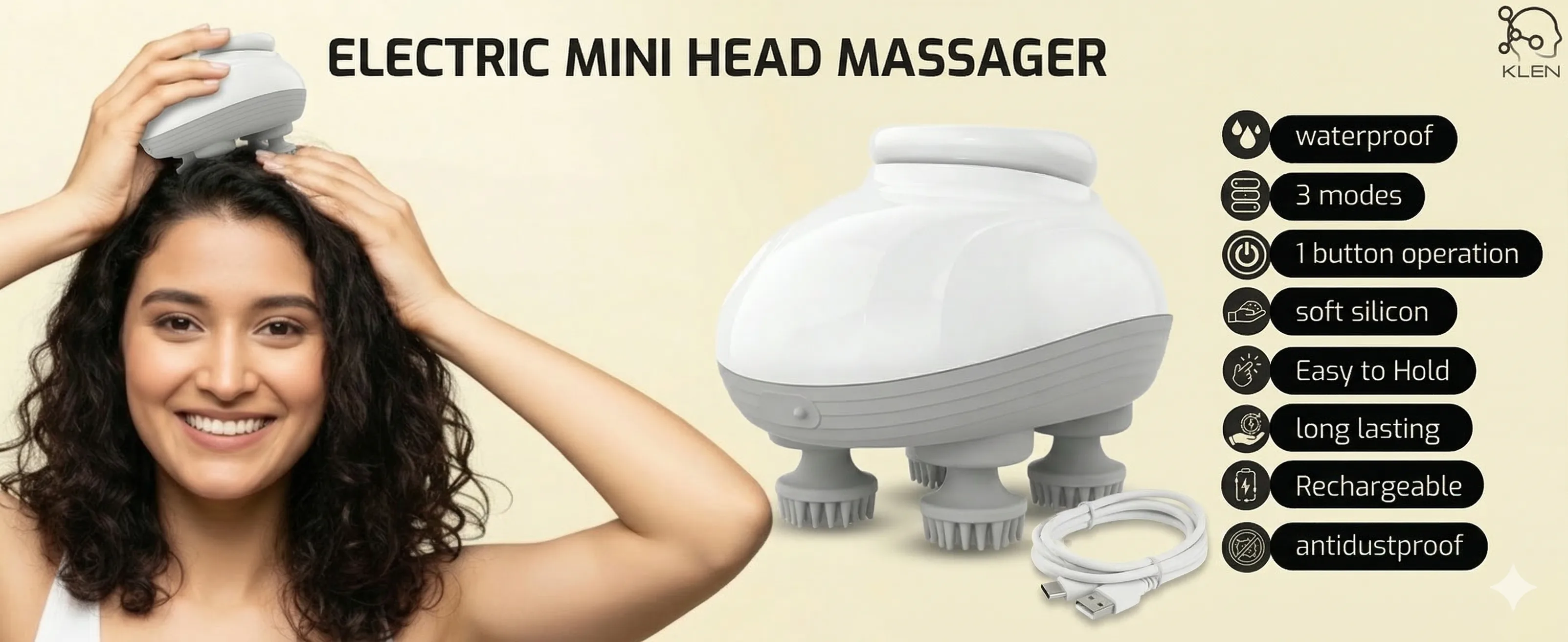 Deep Scalp Massage Tool