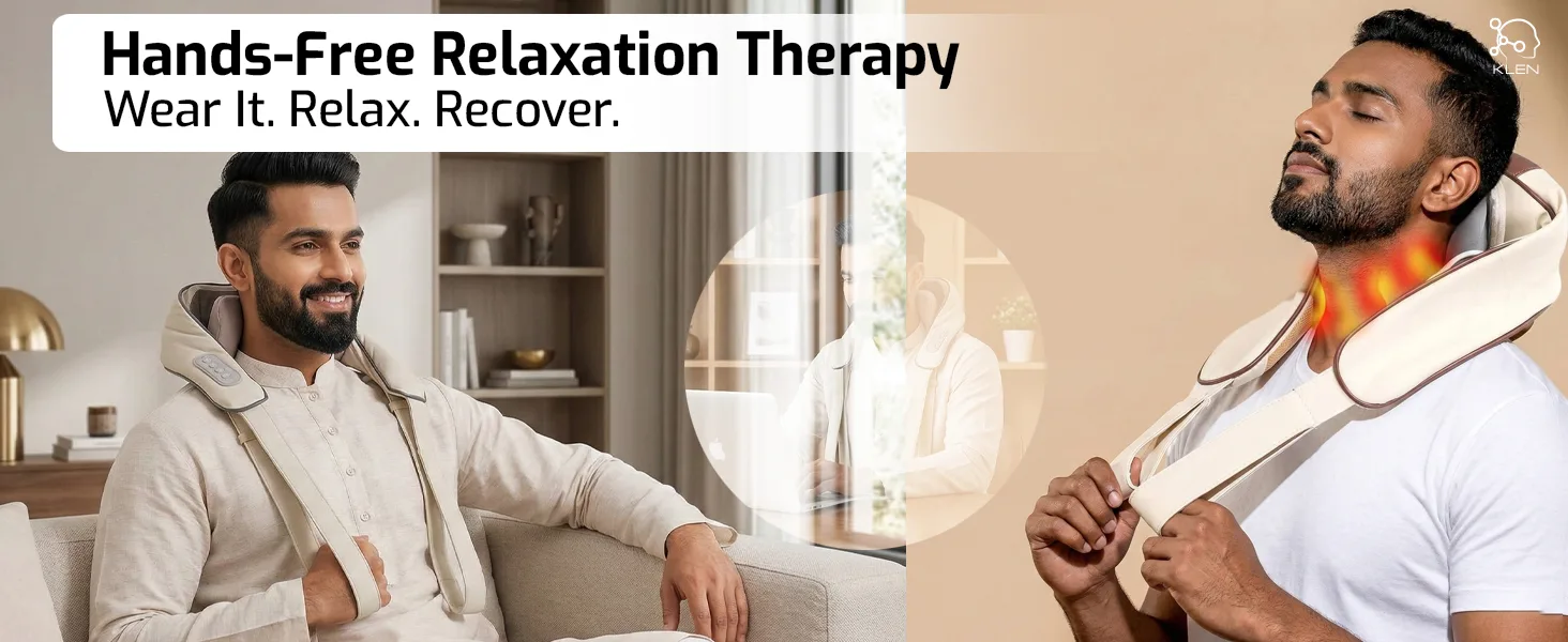 Advanced Neck Shoulder Massager Device