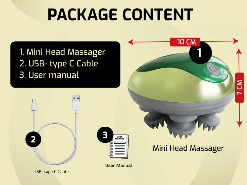 head massager scalp