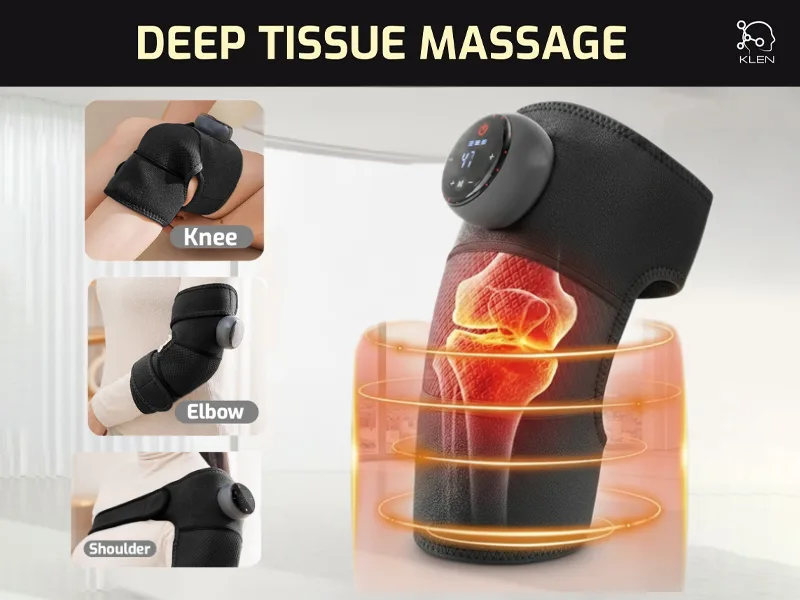 Portable Knee Pad Massager