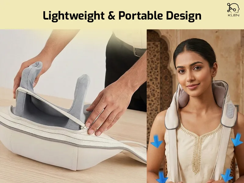 neck shoulder massager for office and home use, shoulder massager helping reduce tension and improve comfort Massager for Neck and Shoulder Pain Relief