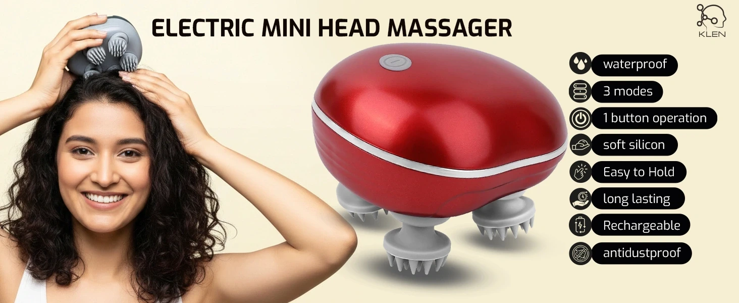 vibrating head massager machine