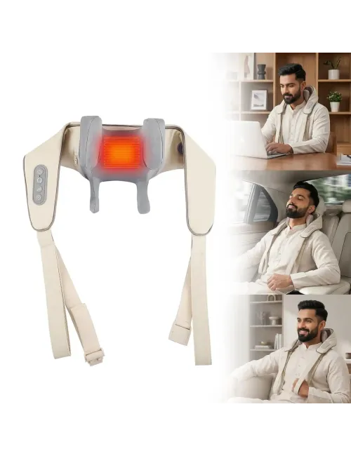 Enjoy soothing relief with this body neck and shoulder massager for daily comfort