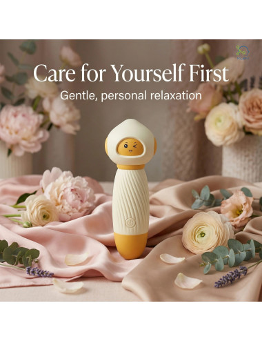 Handle Personal Massager for Women Handheld Rechargeable Waterproof Cordless Handheld Vibrating Massager For Self Relaxation.