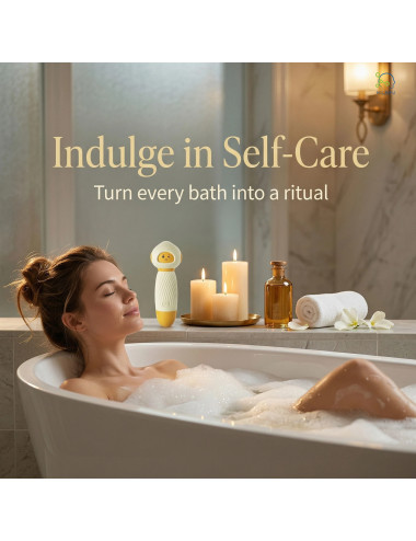 Handle Personal Massager for Women Handheld Rechargeable Waterproof Cordless Handheld Vibrating Massager For Self Relaxation.