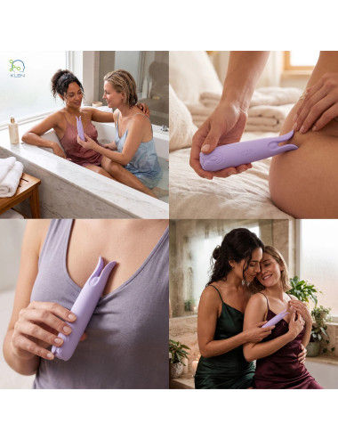 KLEN Body Massager Rechargeable with 10 Adjustable Modes Handheld  Vibrating Massager Portable Self Care Relaxation Tool